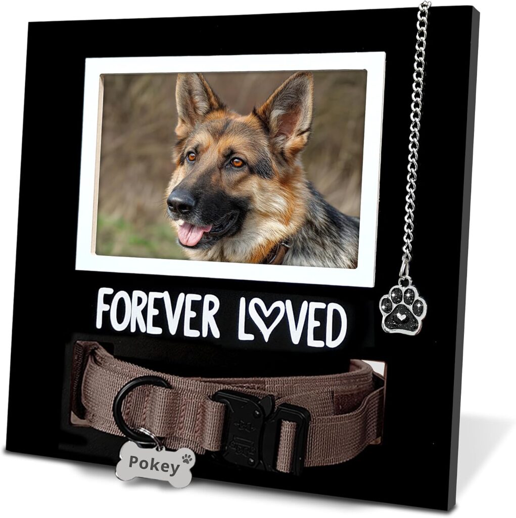  fits collars up to approximately 1.5 inches wide and 9 inches long 
