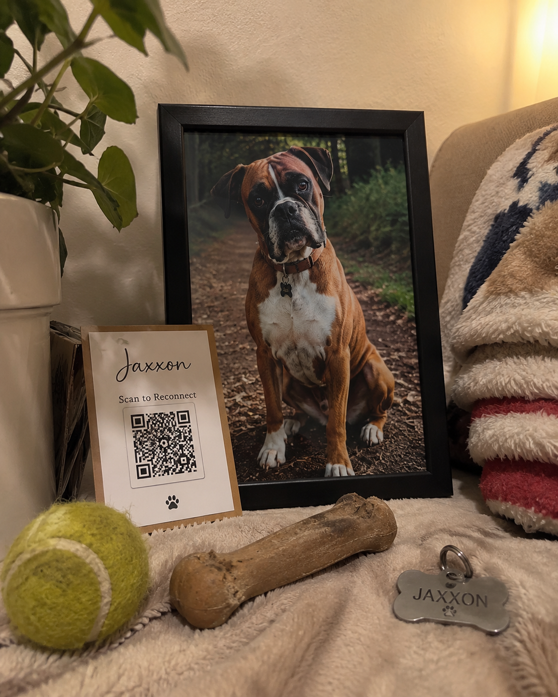 Jaxxon's pet memorial space